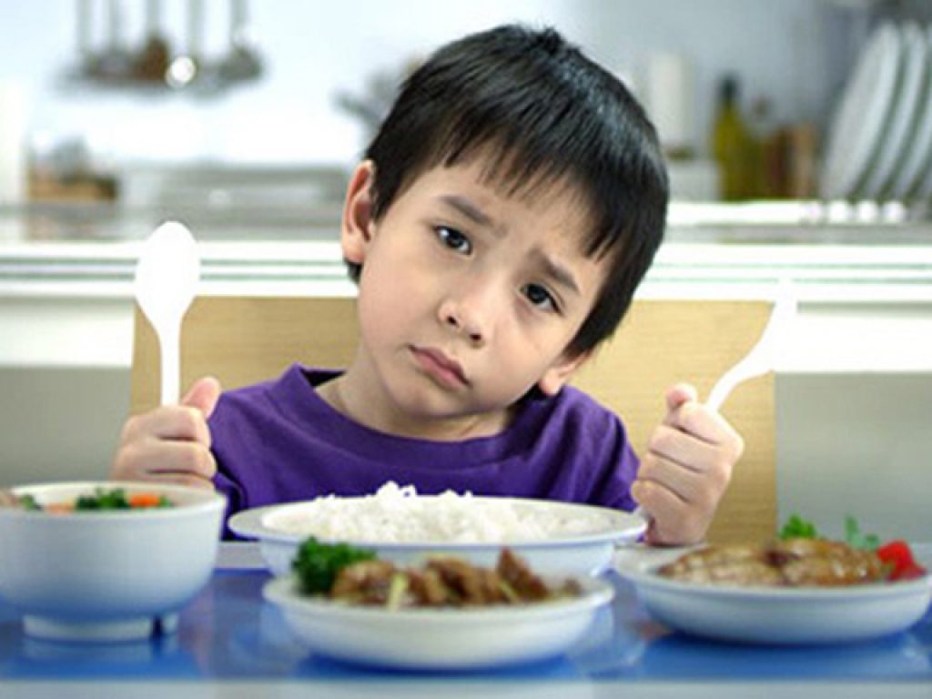 Chế độ ăn không hợp lý là một trong những nguyên nhân trẻ biếng ăn